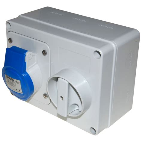 16 amp junction box|16 amp socket with switch.